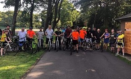 Our Warm Welcome get on their bikes thanks to charity grant