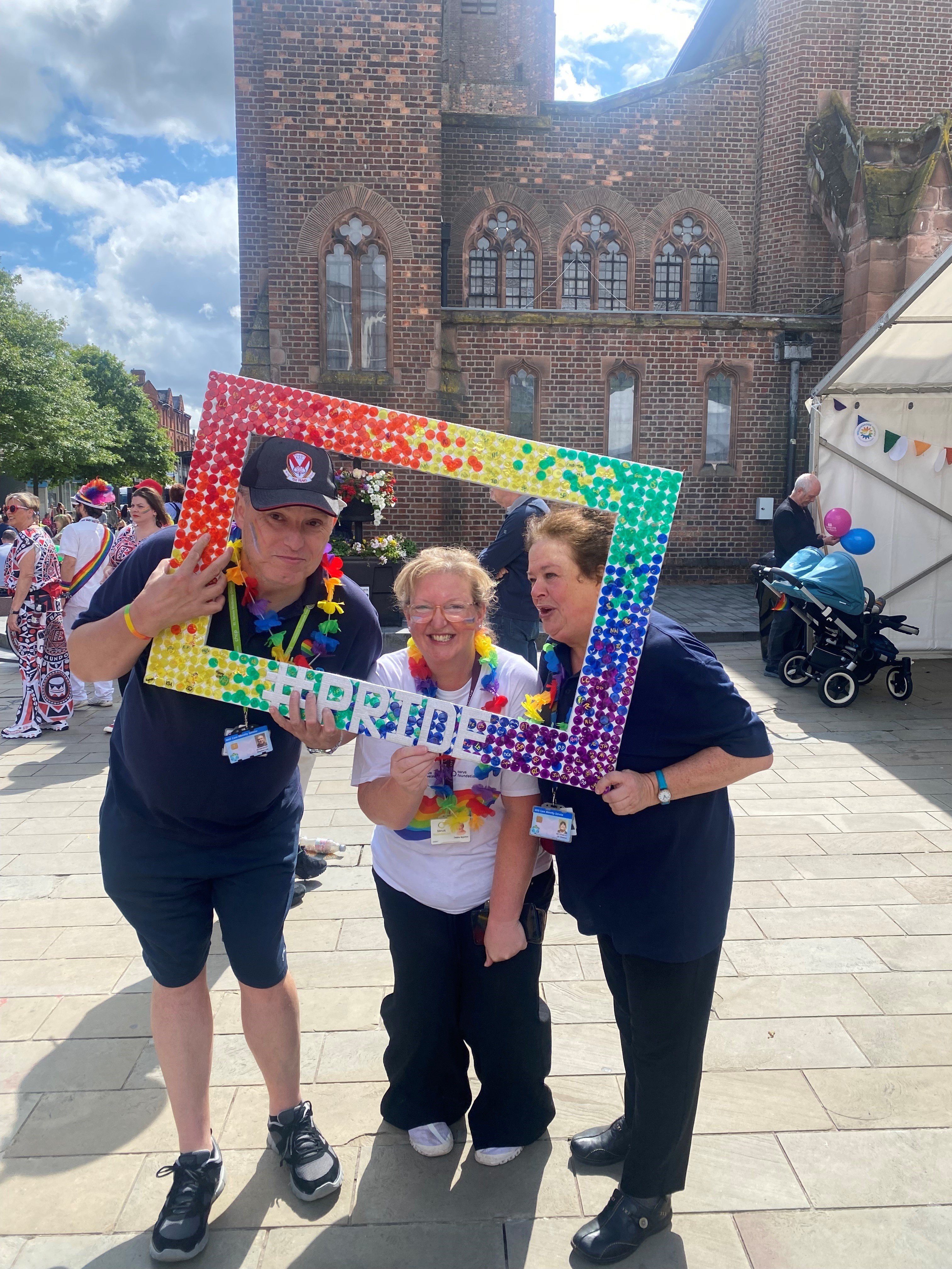 Team at Pride 