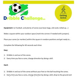 Dribble Challenge 