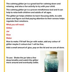 Glitter Jar