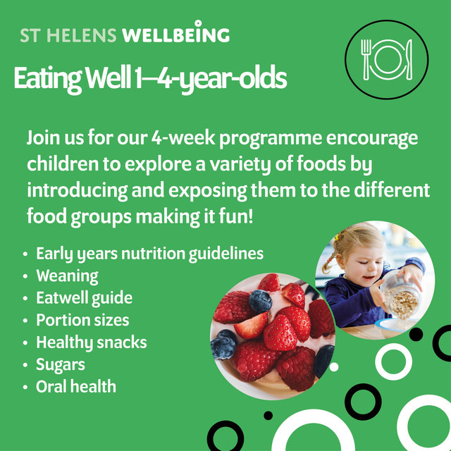 Eating Well 1–4 year olds